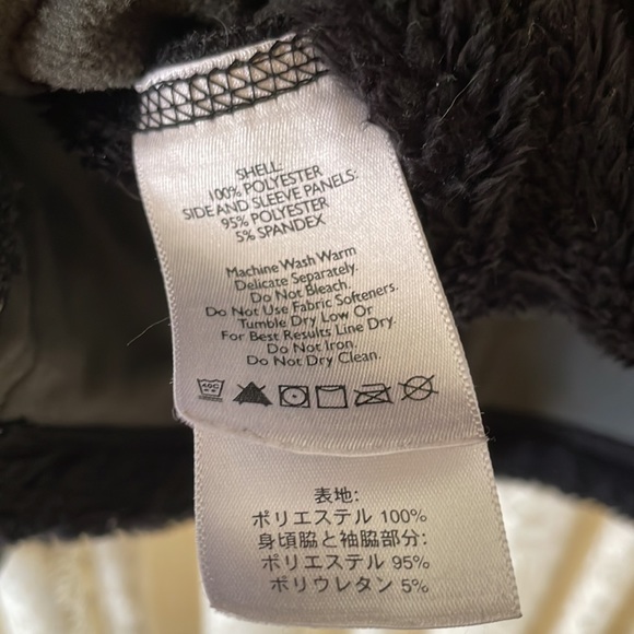 Eddie Bauer Fuzzy Fleece Zip Up - Picture 5 of 5